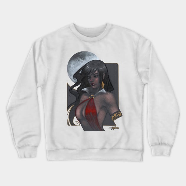 Vampirella Crewneck Sweatshirt by lucastrati